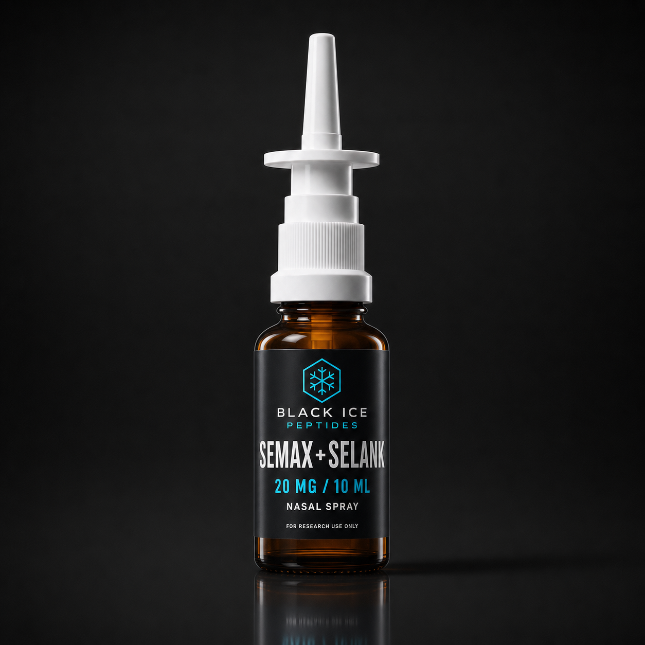 Semax + Selank Nasal Spray research bottle